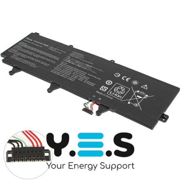 Акумулятор для ноутбука ASUS C41N1802 Zephyrus GX701GX/GX701GW/GX701GV 15.4V 4935mAh 76Wh Black