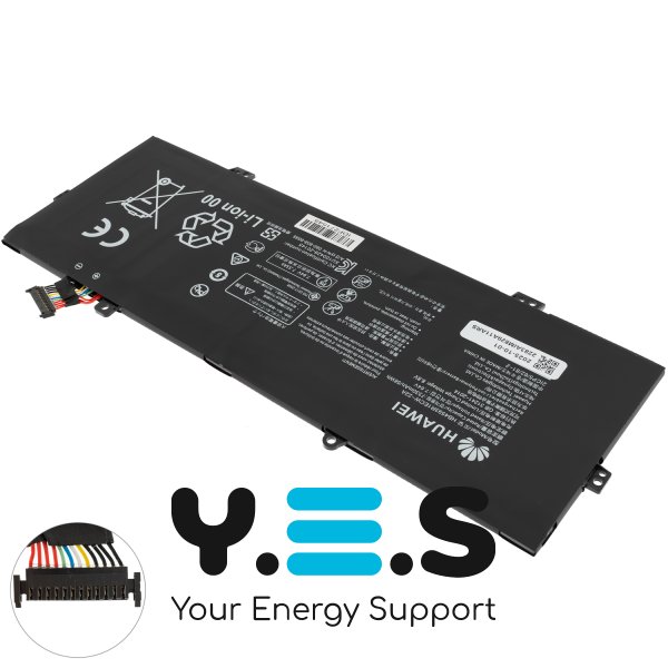 Батарея для ноутбука Huawei HB4593R1ECW-22A (MateBook 14 2020/2021, X Pro 2021) 7.64V 7330mAh Black Original
