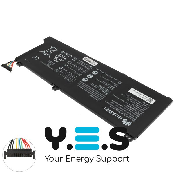 Батарея для ноутбука Huawei HB4692Z9ECW-22A (MateBook D14 2020/D14 2021/D15 2022) 7.64V 7330mAh Black Original