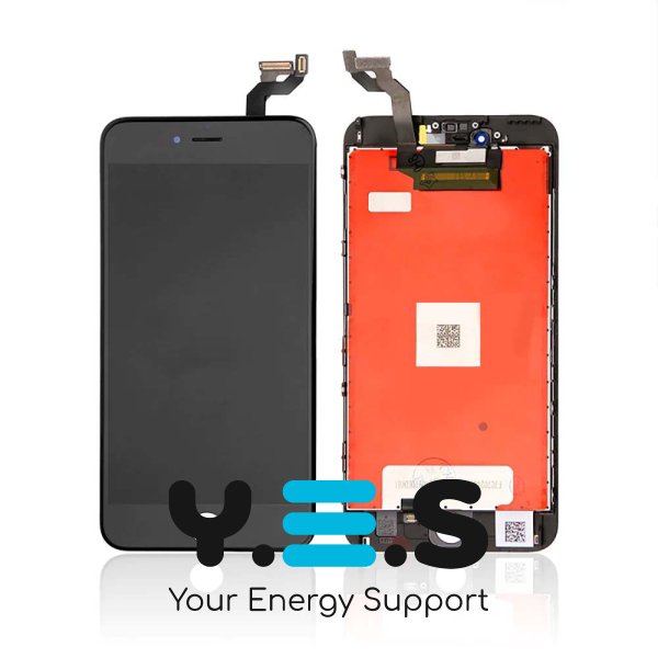 Дисплейний модуль iPhone 6s Plus 5.5" чорний: екран, тачскрін, шлейф
