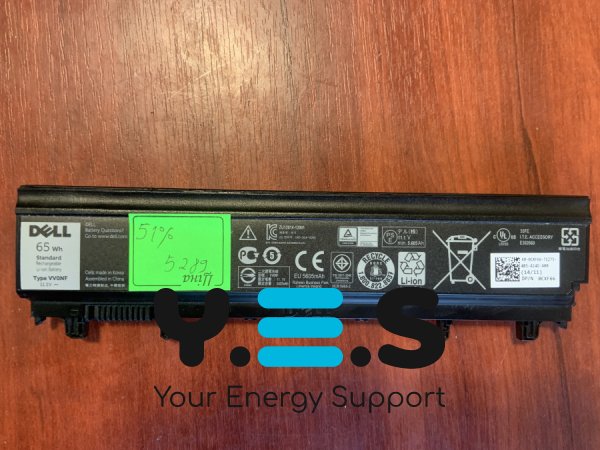 Акумулятор DELL VV0NF (знос 51%) для Dell Latitude E5440 E5540 (5289) Original