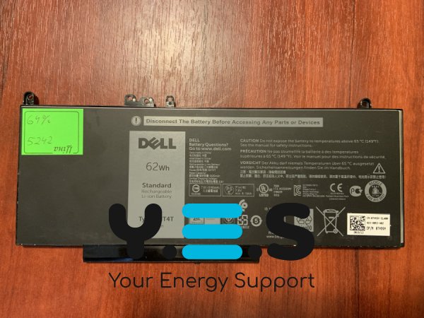 Акумулятор Dell 6MT4T, знос 64% для Latitude 14 E5470/E5570/E5450, Precision M3510 Original