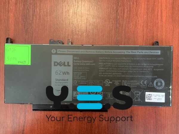 Акумулятор Dell 6MT4T, знос 64%, для Latitude 14 E5470/E5570/E5450, Precision M3511 Original