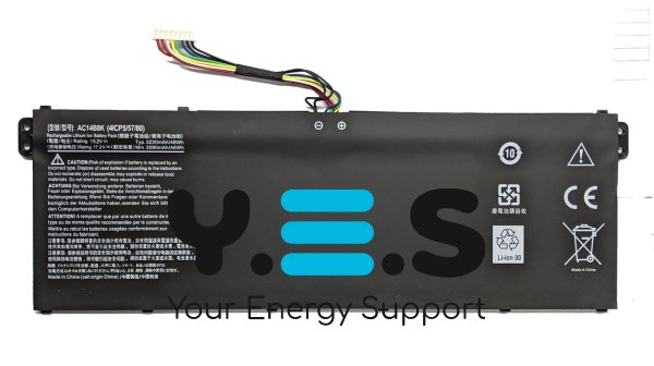 Акумулятор AC14B8K для ноутбуків Acer Aspire A515-51/A515-51G/E5-731/E5-771