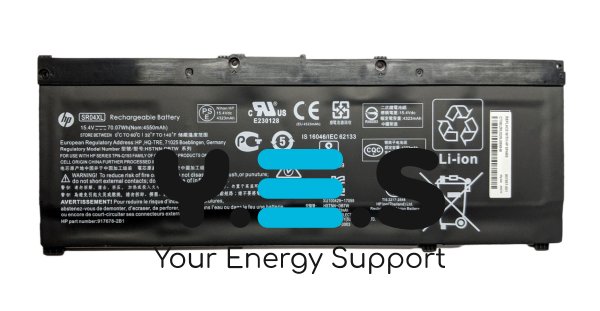 Акумулятор SR04XL для HP Pavilion Power 15-CB, Omen 15-CE та 17-CB