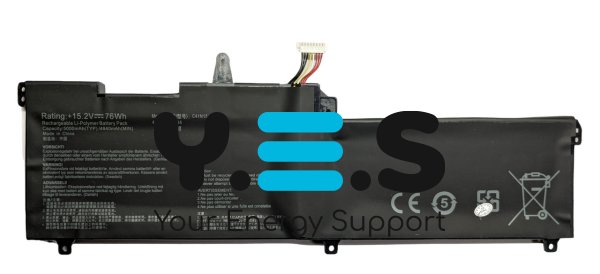 Акумулятор (батарея) C41N1541 для ноутбука ASUS ROG Strix GL702V