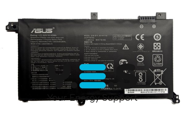 Акумулятор B31N1732 для Asus VivoBook S14 S430FN-EB136T, X571GD, X571GT
