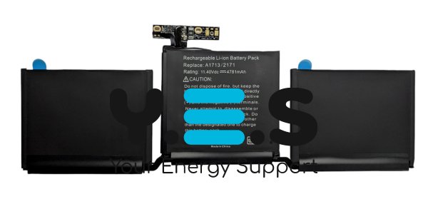 Акумулятор A1713 для MacBook Pro 13″ (A1708/A2171/A2289/A2159/A2338)