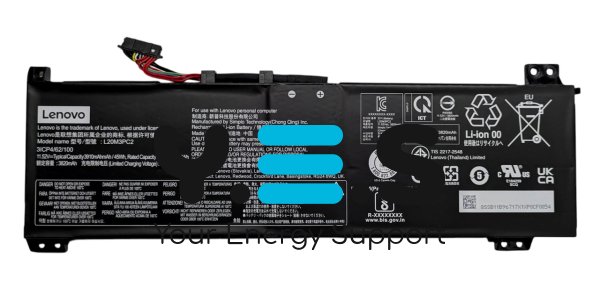 Акумулятор Lenovo IdeaPad Gaming 3-15ACH6/15IHU6 (L20M3PC2, L20C3PC2, L20L3PC2, L20D3PC2)