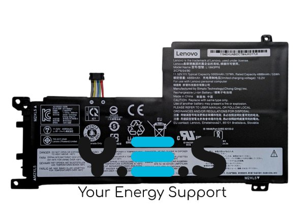 Акумулятор для Lenovo IdeaPad 5 15ALC05/15ARE05/15IIL05/15ITL05/15ABA7 L19M3PF6/L19C4PF1/L19L3PF2