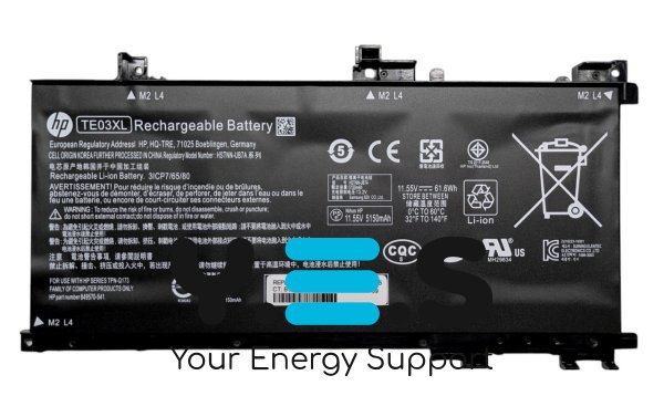 Акумулятор HP TE03XL для Pavilion x360 13 та Omen 15 AX/BC (15-AX015/016/017TX)