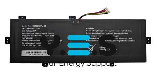 Акумулятор U3285131PV-2S, 9Pin для Vinga Iron S140 / Jumper EZBook S5 JNB10 Smartbook 141