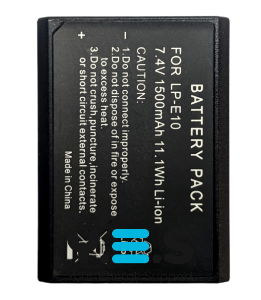 Акумулятор Canon LP-E10 1500 mAh для EOS 2000D/4000D/1100D/1200D/1300D/1500D