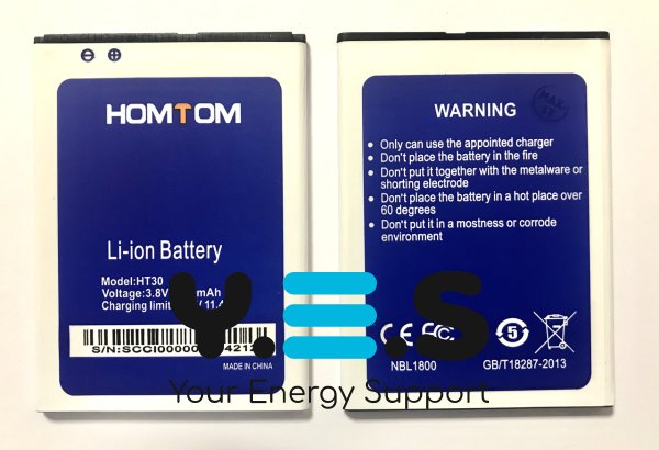Акумуляторна батарея для Homtom HT30 (заміна)