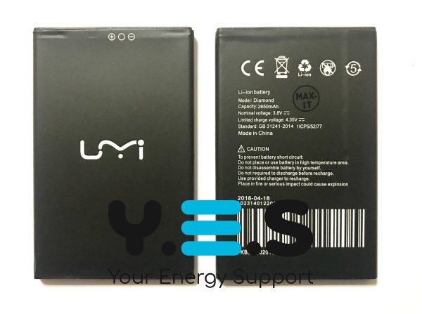 Акумуляторна батарея Umi Diamond (сумісність: Umi Diamond)