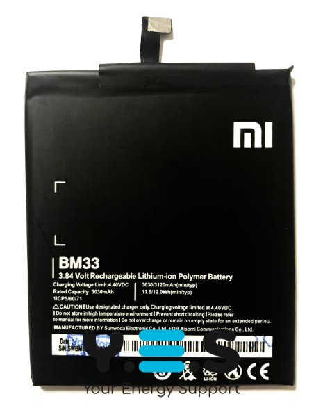 Акумулятор BM33 для Xiaomi Mi4i — батарея високої ємності, сумісна з Mi4i