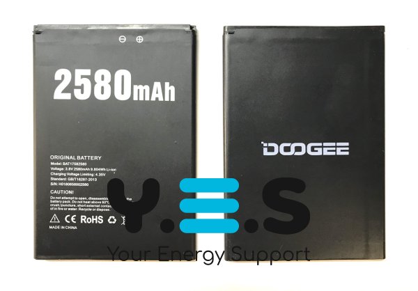 Акумуляторна батарея BAT17582580 для смартфона Doogee X20
