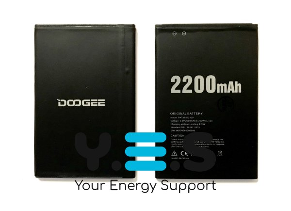 Акумулятор для Doogee X53 BAT18532200 (заміна, оригінальний тип)