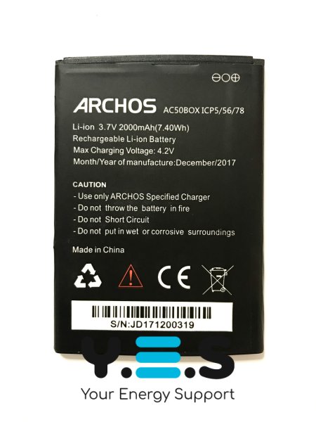 Акумуляторна батарея AC50BOX для Archos 50b Oxygen