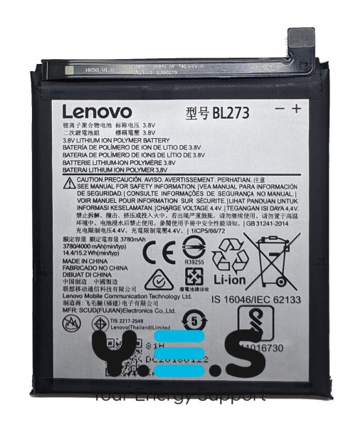 Акумулятор BL273 для Lenovo K6 Note (батарея)