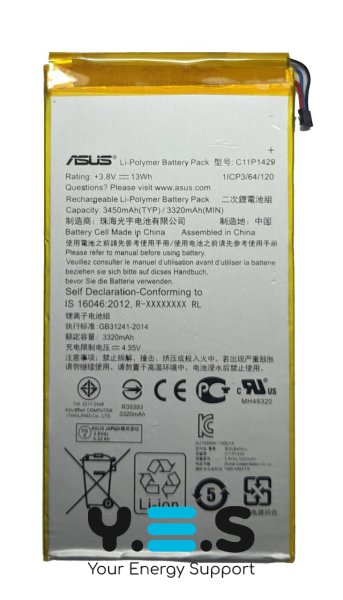 Акумулятор (батарея) для Asus ZenPad C 7.0" Z170CG Z370C, C11P1429 p01y