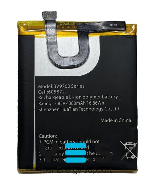 Акумулятор 605872 для Blackview BV9700 / BV9700 Pro