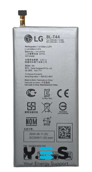 Акумулятор LG BL-T44 для Q60 / Stylo 5 / K50 / K12 Max / K40s / Stylo 5x