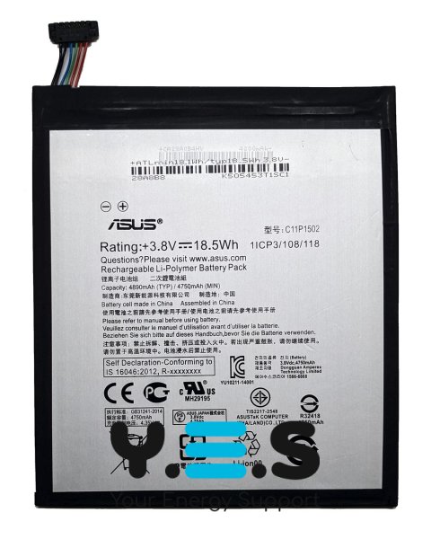 Акумулятор C11P1502 для Asus ZenPad 10 Z300C/Z300CG/Z300CL/M1000C