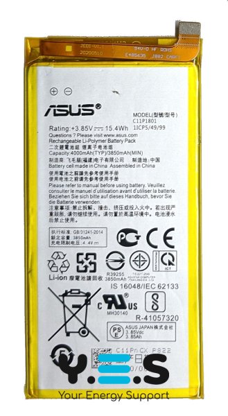 Акумулятор C11P1801 для Asus ROG Phone ZS600KL (батарея)