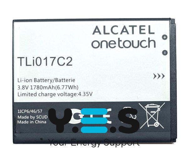 Акумулятор Alcatel TLi017C1/TLi017C2 для One Touch OT-5027B, Dawn OT-4060O, Streak OT-4060A Ideal