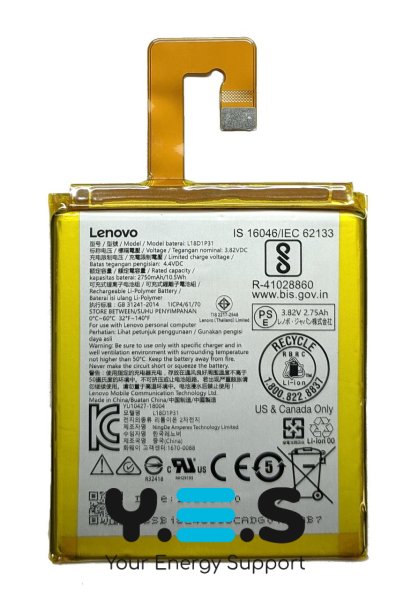 Акумулятор для Lenovo Tab E7 TB-7104i (L18D1P31)