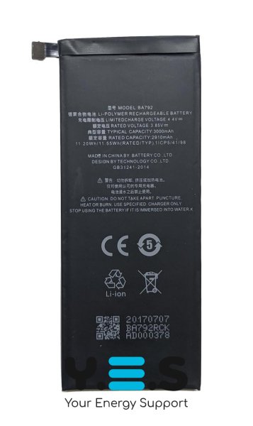 Акумулятор BA792 для смартфона Meizu Pro 7 (заміна батареї)