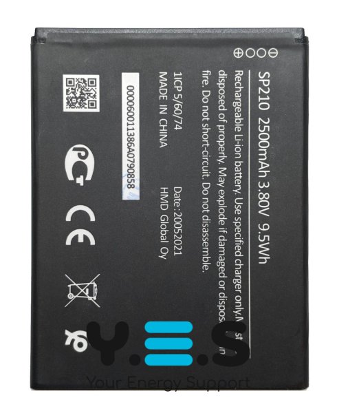 Акумулятор SP210 для Nokia C1 Plus TA-1312 (батарея)