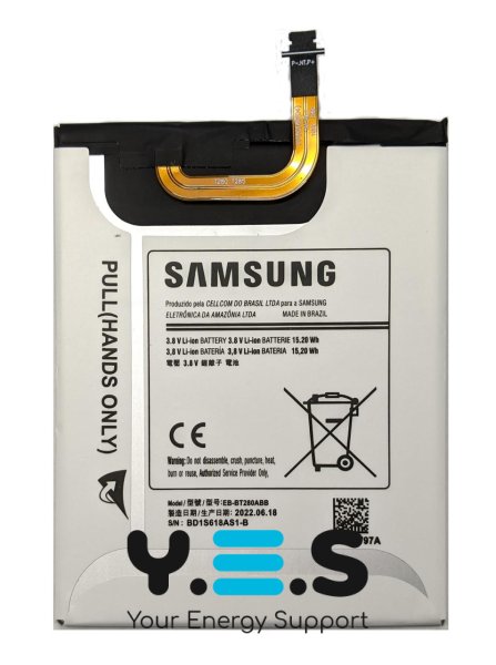 Акумулятор для Samsung Galaxy Tab A T280/T285 (EB-BT280ABE/EB-BT280FBE/EB-BT280ABN)