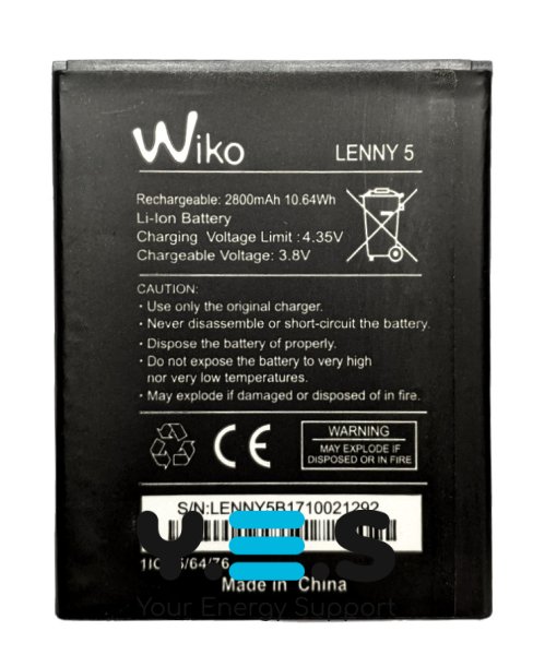 Акумулятор для Wiko Lenny 5 / 3921 / Robby 2 (батарея)