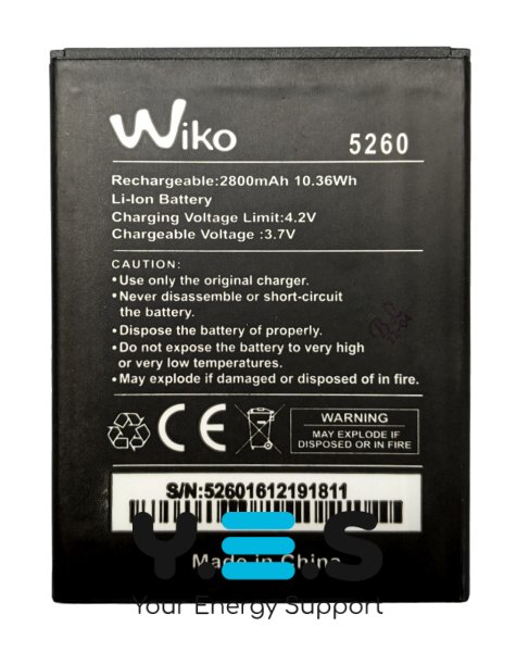 Акумулятор для Wiko Ridge Fab 4G та Slide 2 (5260)