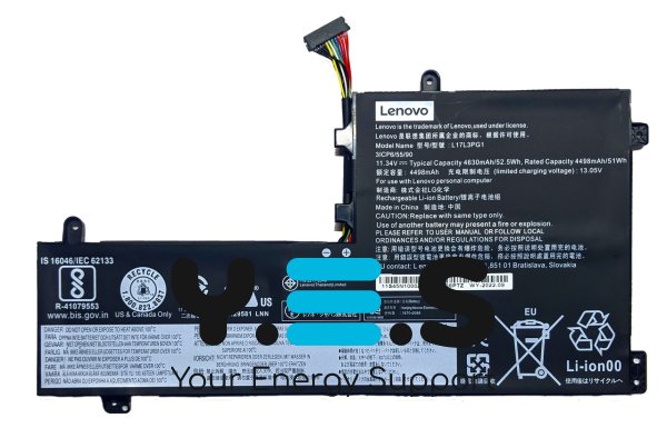 Акумулятор для ноутбука Lenovo Legion Y540-15IRH (батарея живлення)