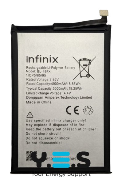 Акумулятор Infinix BL-49FX для Smart 6 / Hot 10 Lite / 10S / 12i / 20 / 20i