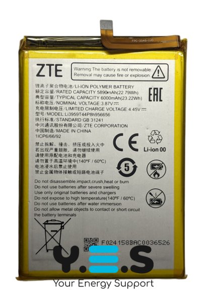 Акумулятор ZTE Li3959T44P8h956656 для ZTE 30 Pro / Blade A72 / S30 SE (8030N)