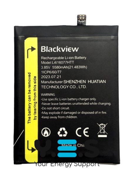 Акумулятор DK020 Li616077HTT для Blackview BV4900 та BV4900 Pro