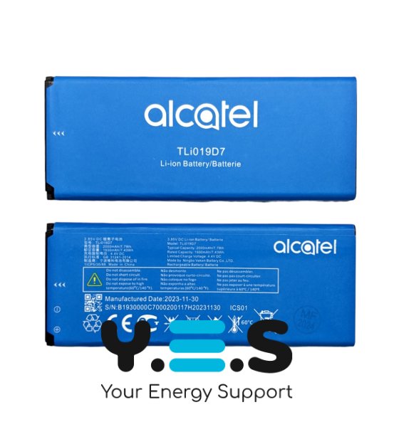 Акумулятор TLi019D7 для Alcatel 5033/5033D/5033X/5033Y/5033A/5033T/5033J