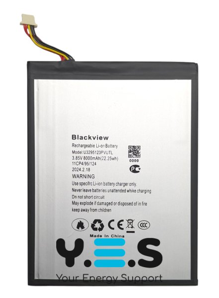 Акумулятор для планшета Blackview Tab 11 (U3295123PVUTL)