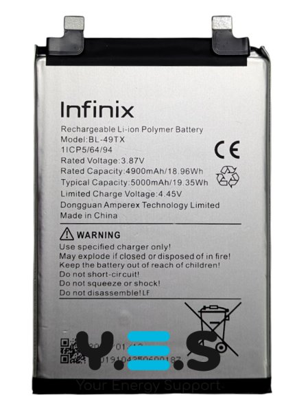 Акумулятор BL-49TX для Infinix Note 30 X6711 5G (заміна батареї)