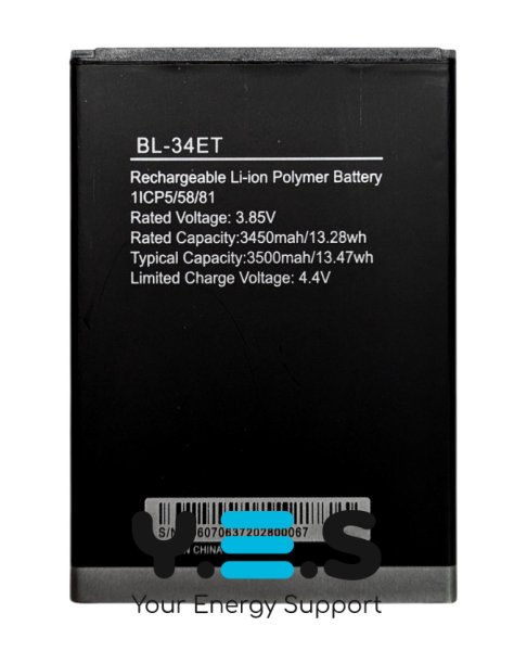 Акумулятор Tecno BL-34ET для смартфона Tecno POP 3 (BB2)