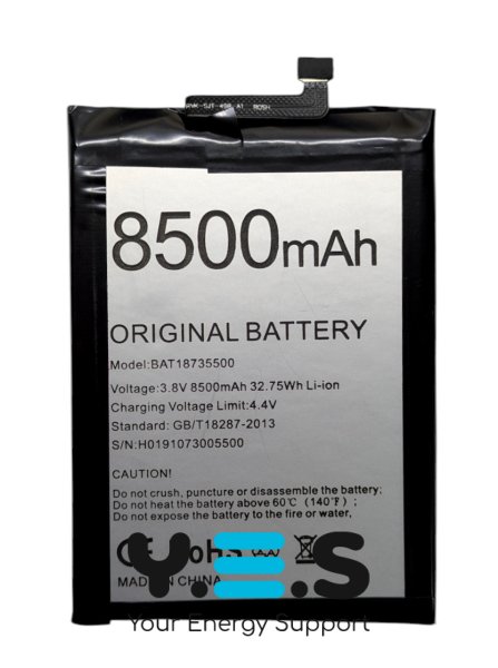 Акумулятор BAT20ZN1308500 для Doogee S86 та S86 Pro (заміна батареї)