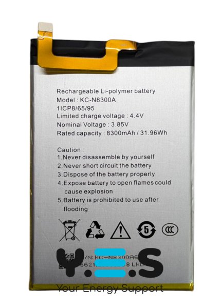 Акумулятор KC-N8300A для Oukitel WP17/WP19 та iiiF150 R2022