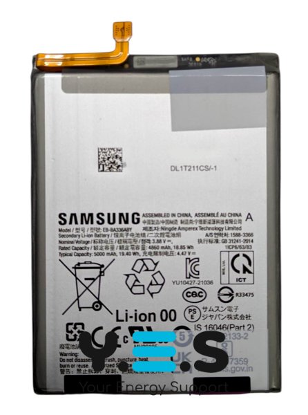 Акумулятор EB-BA336ABY/EB-BA536ABY для Samsung Galaxy A33 5G та A53 5G