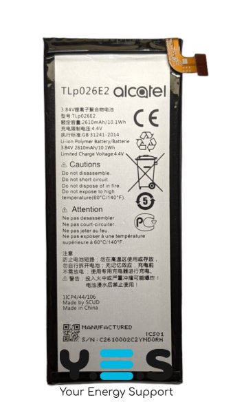 Акумулятор для BlackBerry DTEK50, батарея TLP026E2/TLp026EJ