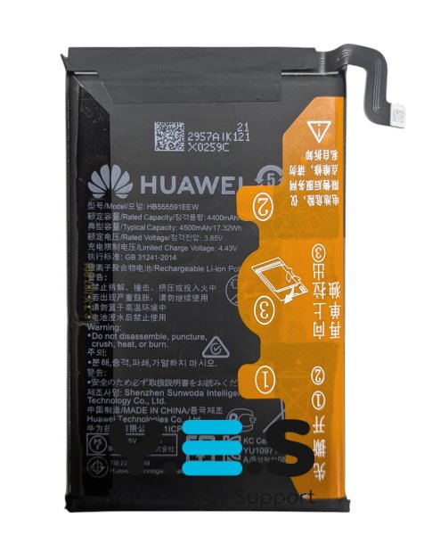 Оригінальний акумулятор Huawei Mate 30 Pro HB555591EEW, 4500 мА·год
