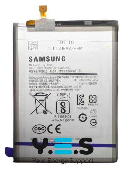 Акумулятор EB-BM207ABY для Samsung Galaxy M20s/M30s/M21/M31 (батарея)
